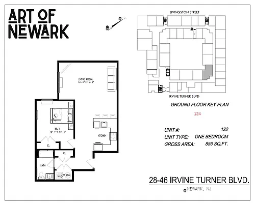 Floor plan 44_1B1B