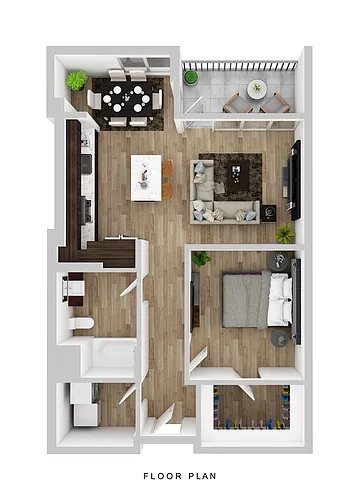 Floor plan A14T