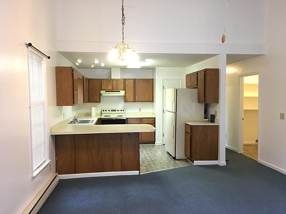 kitchen / hallway/ laundry room on the right
