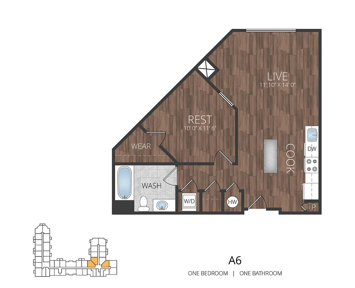 Floor plan A6