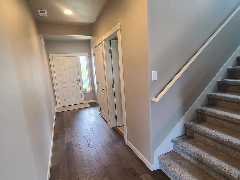 Downstairs hallway
