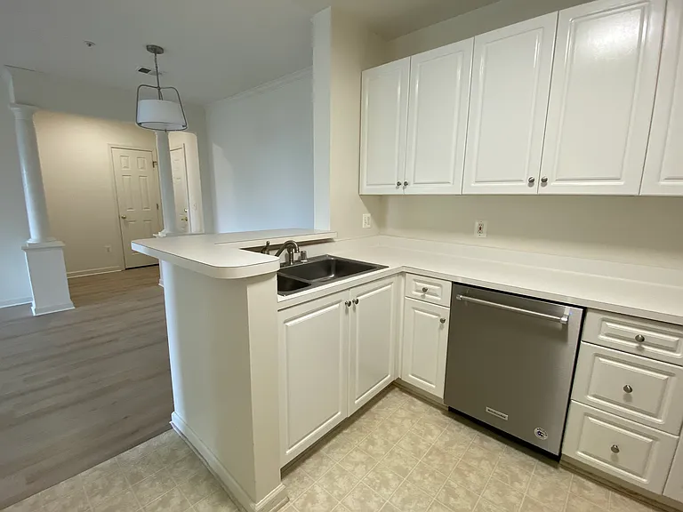 Beautiful cabinets with clean lines