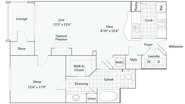 Floor plan Arlington