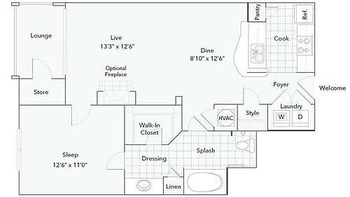 Floor plan Arlington