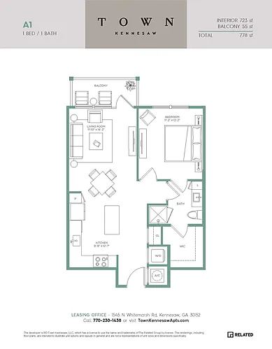 Floor plan A1
