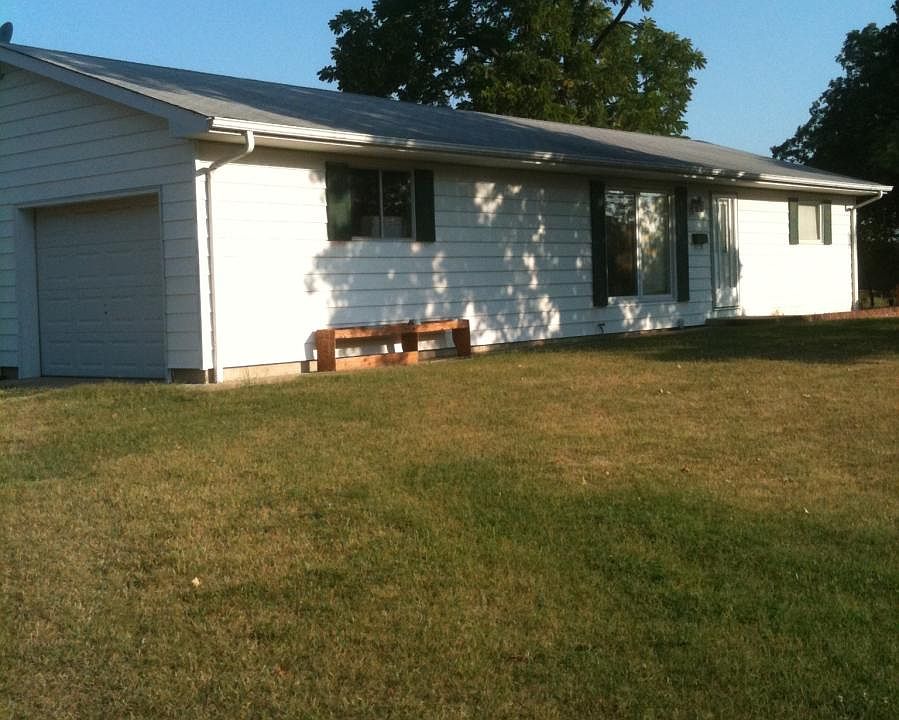 Front yard on private lane