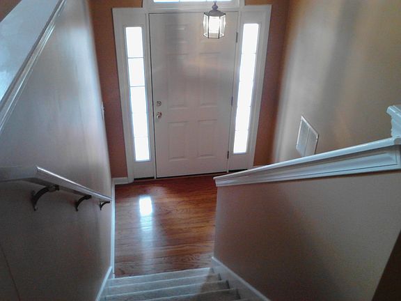 Foyer with Wood Floor