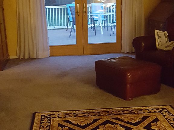 French doors from living roomtothedeck