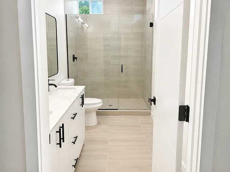 Master bathroom