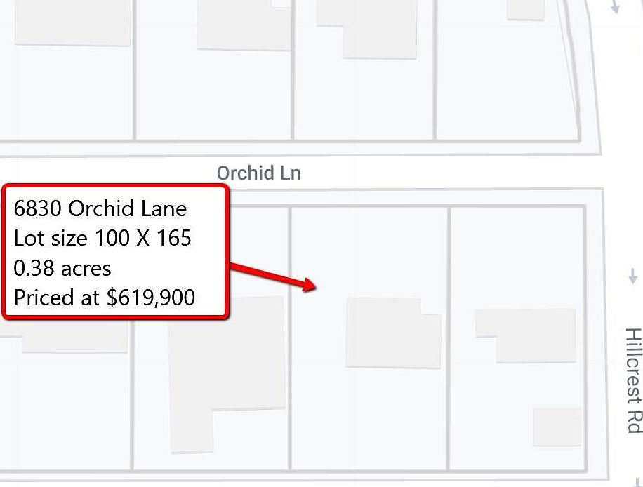 2nd image of 6830 Orchid Ln Lot 17