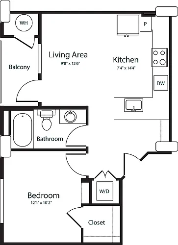 Floor plan A6