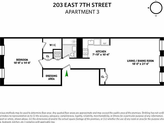 2nd image of 203 E 7th St APT 3