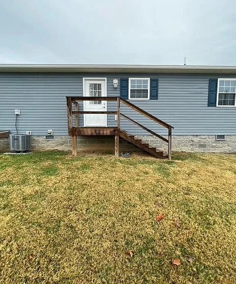 Back of unit