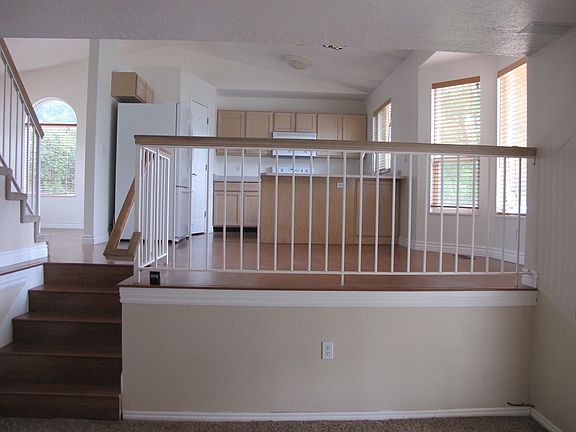 Family room, kitchen, dining