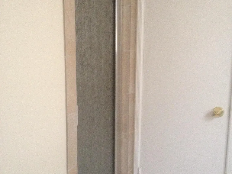 bathroom with separate shower stall