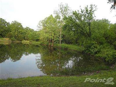 Huge spring fed pond in back yard.