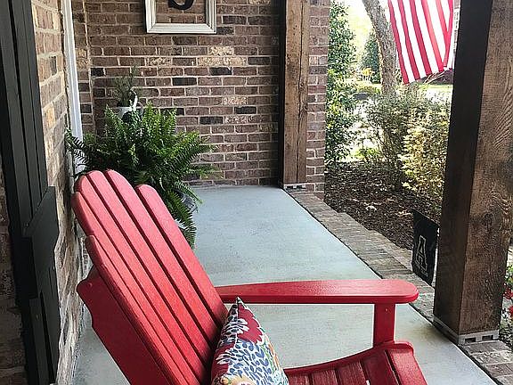 Front porch sitting! 