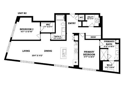 Floor plan B2A