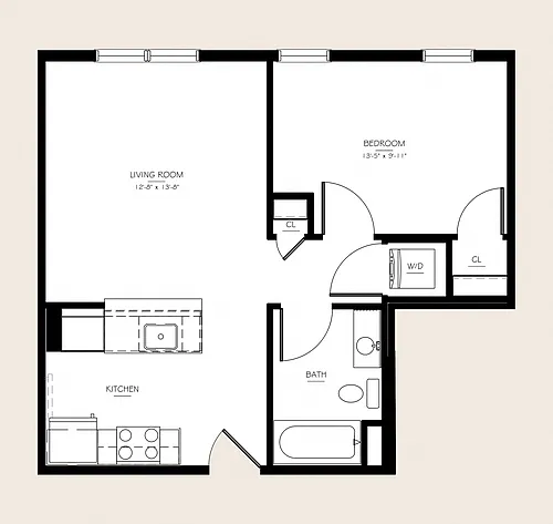 Floor plan E