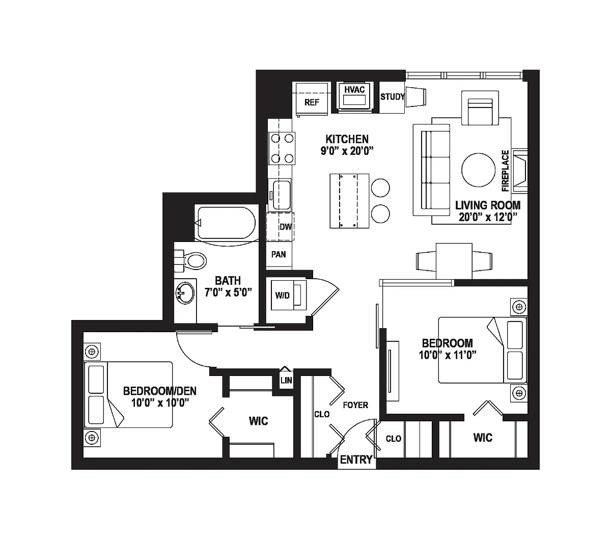 Floor plan C1