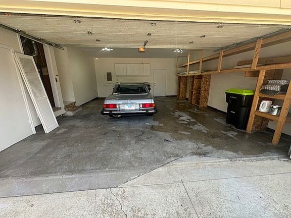 2 car garage with storage