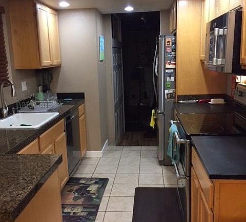 SS appliances, double oven