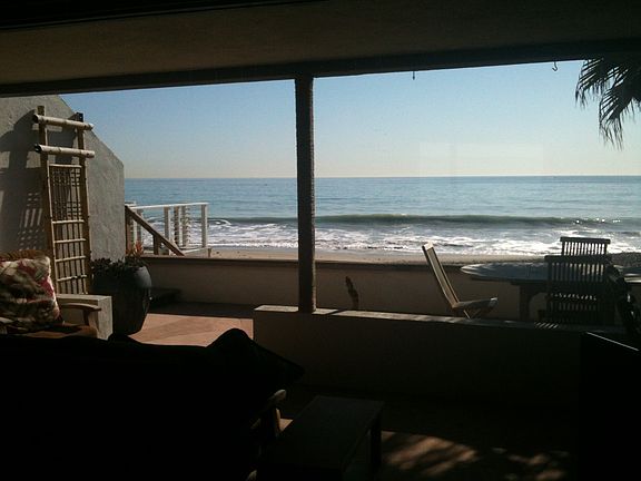 View from lower unit patio