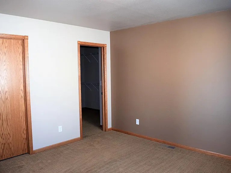 Accent wall in master bedroom