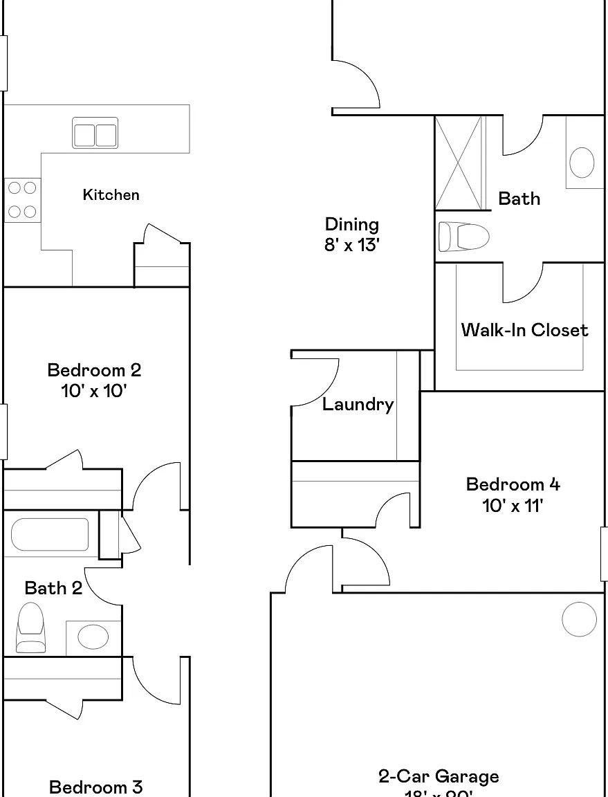 4 bed, 1707 sqft, $1,900 — Photo 3