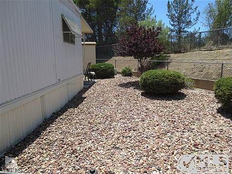 Back yard area of mobile