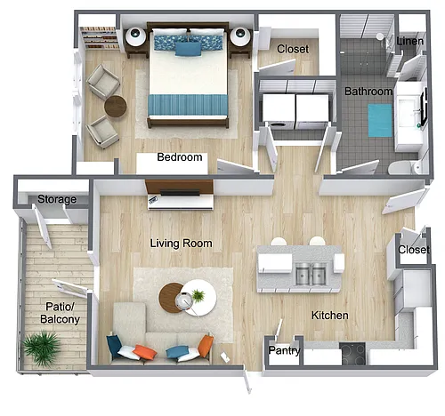 Floor plan Trinity