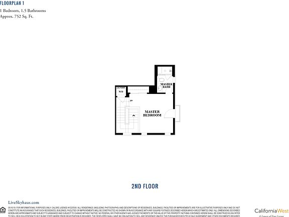Plan 1, Second Floor