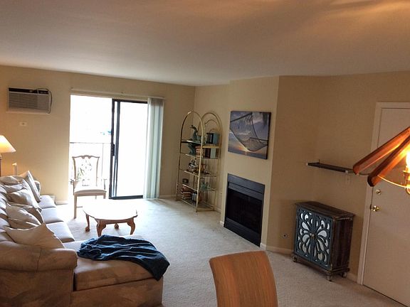 Fireplace and patio
