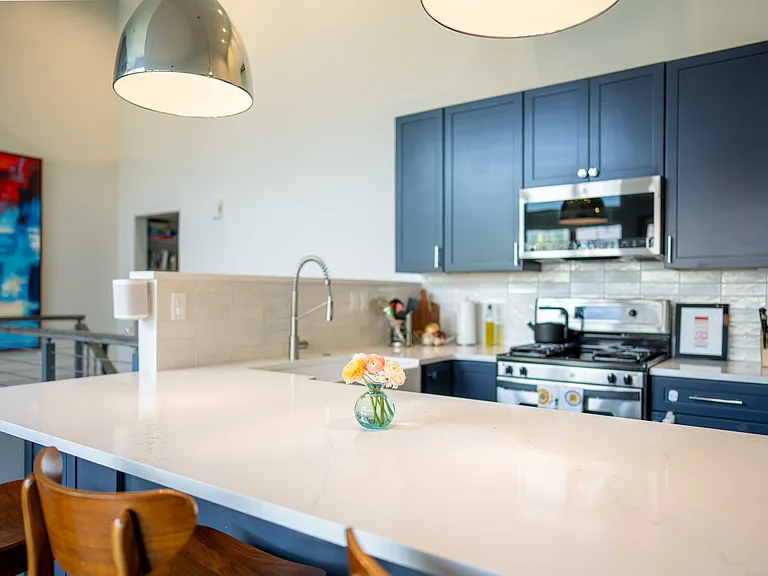 Newly remodeled kitchen.