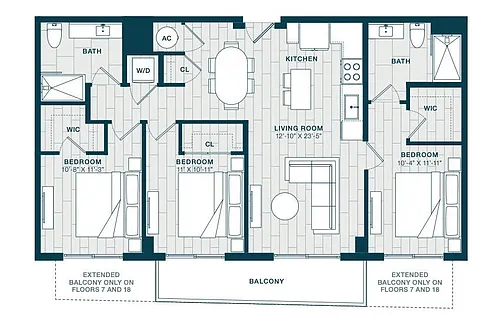 Floor plan C1