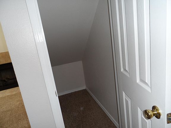 Spacious storage underneath stairways