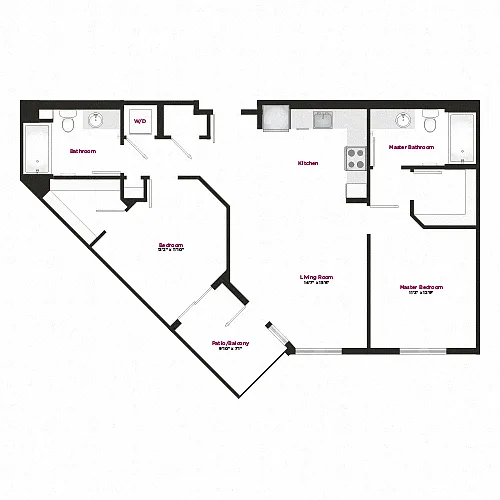 Floor plan B3