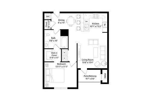 Floor plan A2R