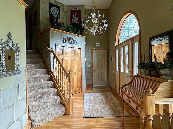 foyer view from living room