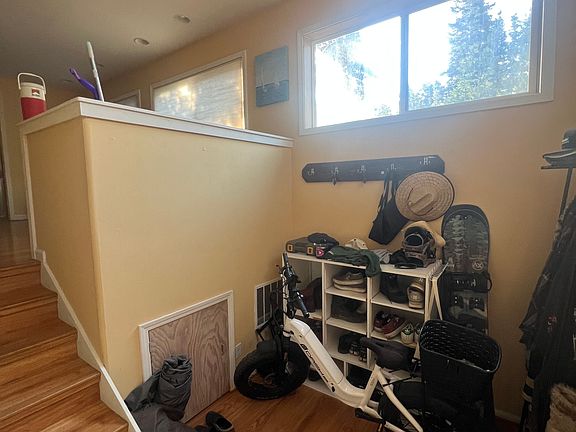 First floor entry way and mud room