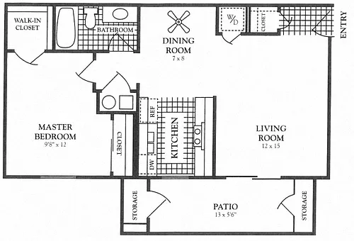 Floor plan The Meadow