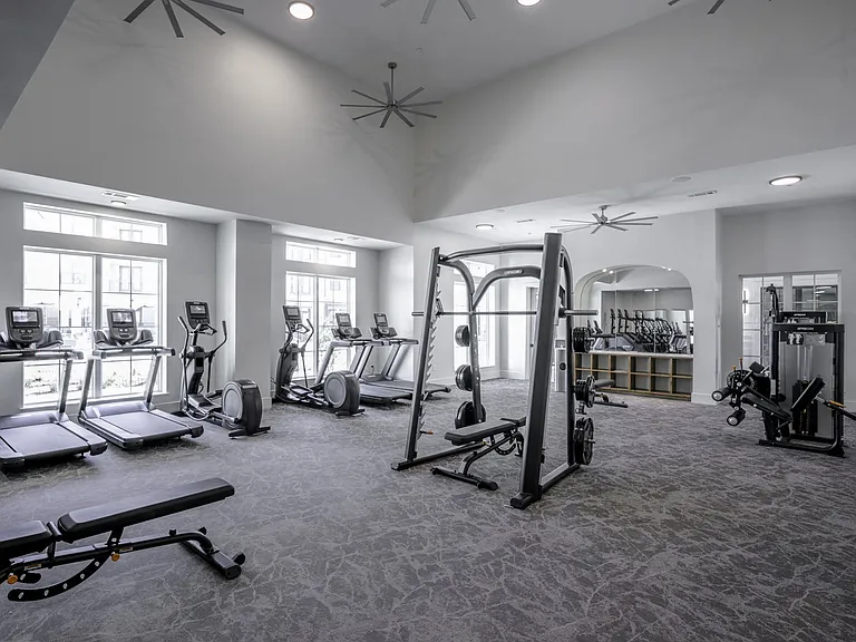 Experience a new level of fitness at Modera Walsh's state-of-the-art fitness center, where your wellness journey begins.