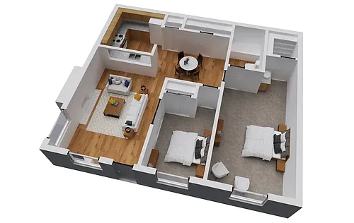 Floor plan The Roma
