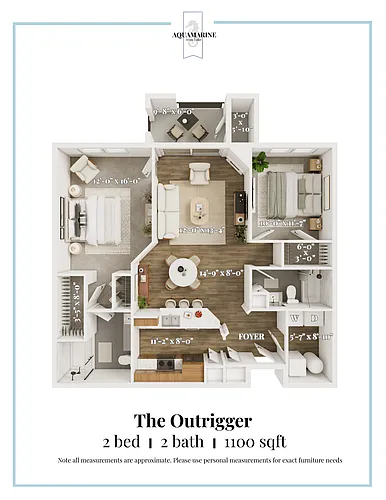 Floor plan Outrigger