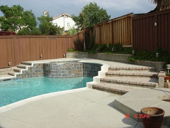 pool and fire pit!