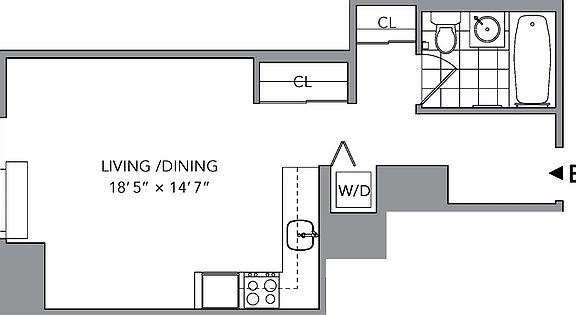 2nd image of 620 W 42nd St APT S4b