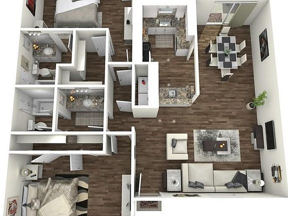 3rd image of 1001 N Pinemont Dr #112
