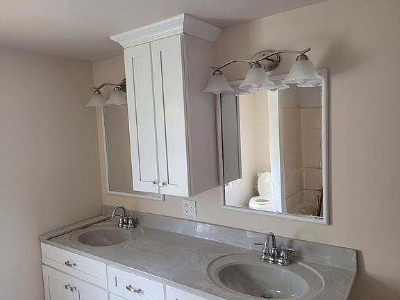 All new cabinets and bathroom fixtures.