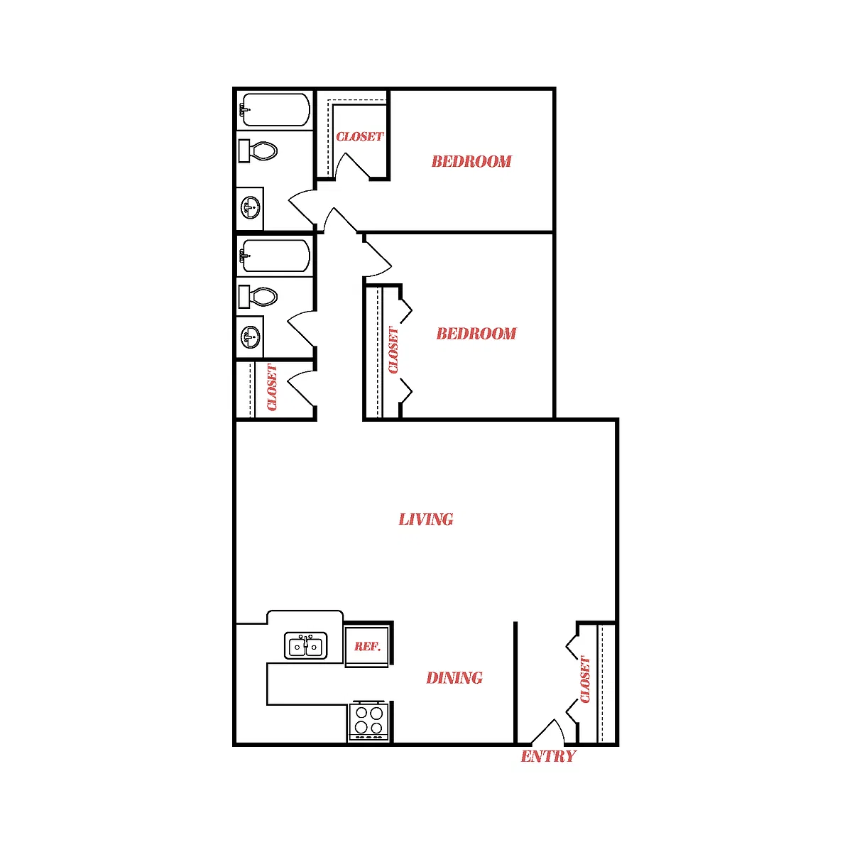 Floor plan B6 Classic