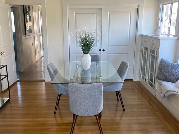 Dining Room or 2nd bdrm. Has bifold doors and closet to make it private